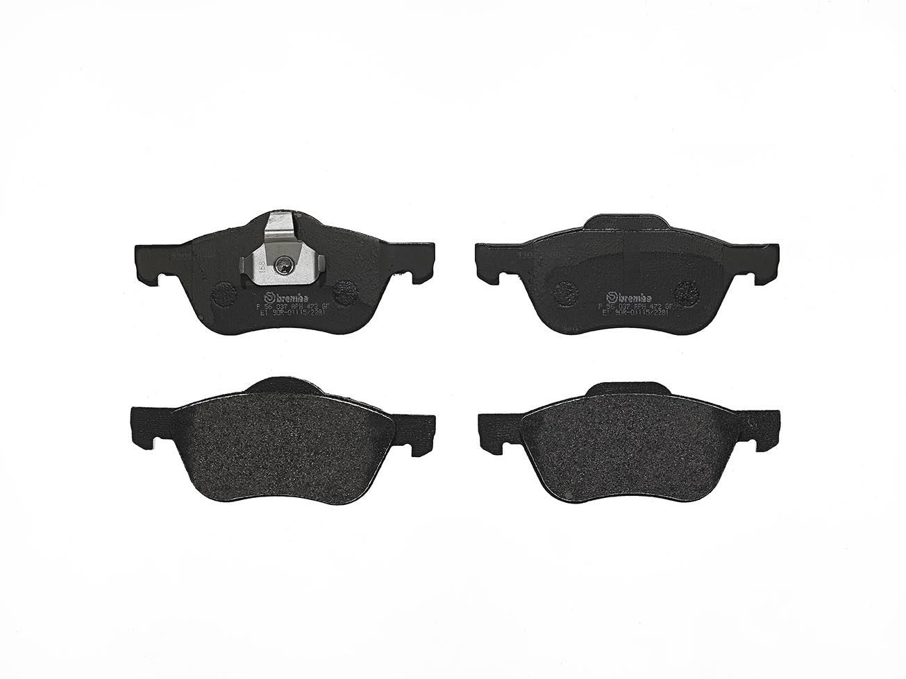 Brembo Bremsbelagsatz, Scheibenbremse P 56 037 Für Nissan - Bild 4