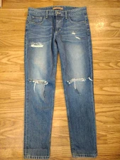 Joes Jeans Women's Sz 26 Judith Boyfriend 90’s Y2K Destroyed Easy High Rise