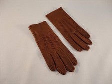  Tiny Child Leather Gloves, Victorian, Early 1900 - Vintage Kid Skin - Lg Doll