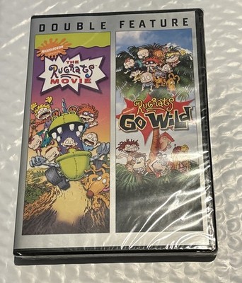 The Rugrats Movie, Rugrats Go Wild - Double Feature DVD - Brand New, Sealed!