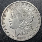 1880-CC Carson City Mint Morgan Silver $1 Dollar VF Details Very Fine Cleaned
