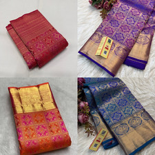 Luxury Designer Saree Bridal Party Wear Embroidered Wedding Outfit for Women