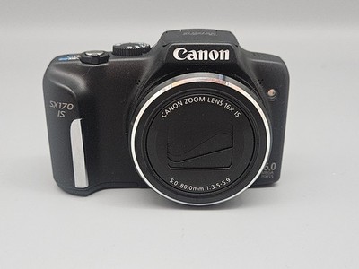 Canon PowerShot SX170 IS Digitalkamera 16MP 16x Zoom Schwarz - Nur Kamera_0.25_5