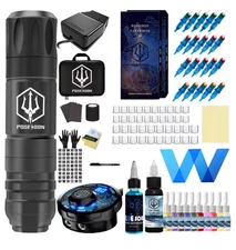 Tattoo Kit High Power Tattoo Pen Kit For Permanent Makeup Tattoo Machine Kit