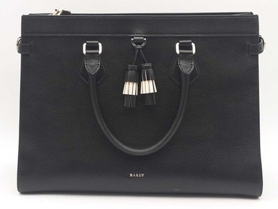 Bally Satchel Tabby Crossbody Black Aa0525ozxsa