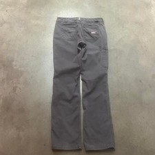 Ariat fr women's grey mid rise straight cargo pants work outdoors 29