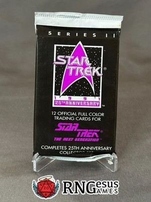 ヘデントール　スペシャルインサートカード 1991 Star Trek Impel 25th Anniversary Series II Pack Sealed