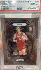 2024 Panini Prizm Monopoly WNBA - Caitlin Clark #65 Brown Prizm /249 (RC)