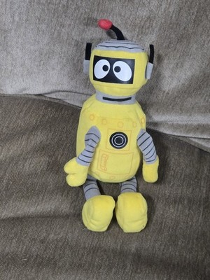 Ty Beanie Babies Yo Gabba Gabba Plex 9.5'' Yellow 2012