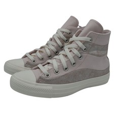 Converse Chuck Taylor All Star Women 7 Blush NEW Suede Canvas High Top A10374C