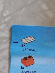 Lego City Airplane And Mail Van # 7731 & 7732 2008 As Is