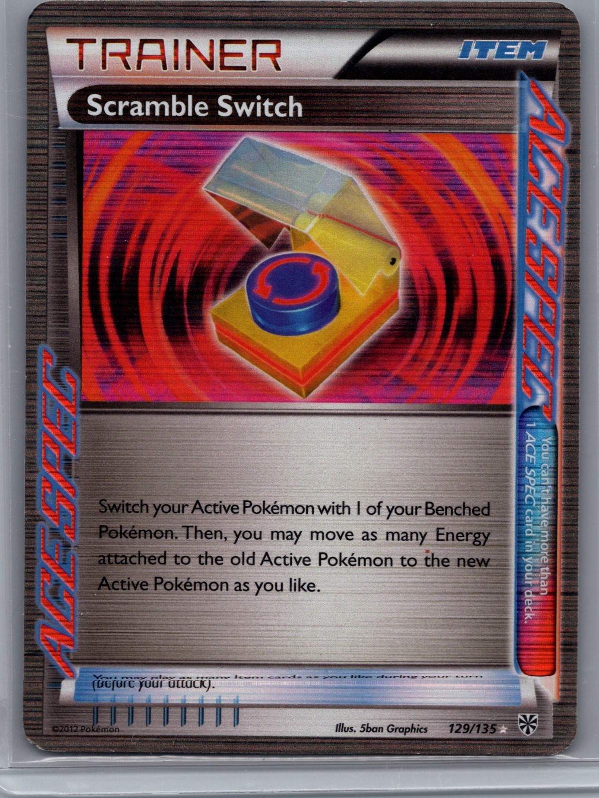 Scramble Switch 129/135 Plasma Storm Holo