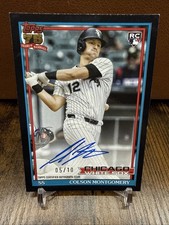 2026 Topps Series 1 Colson Montgomery 91A-COM Auto #/10 White Sox