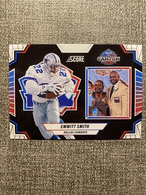 2025 Panini Score Emmit Smith Men Of Canton #2 - Dallas Cowboys