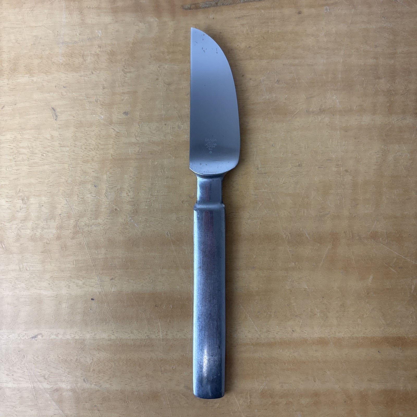 Dansk Artisan Stainless Satin Flat Handle Butter Spreader 7