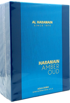 AL HARAMAIN AMBER OUD AQUA DUBAI EXTRAIT DE PARFUM 3.4 Oz / 100 ml