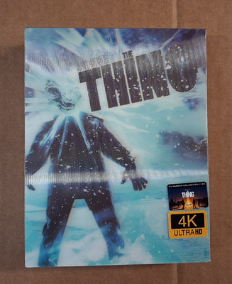 (Blu-ray 4K Ultra HD) The Thing / Steelbook / Region A, B, C / Lenticular / NEW