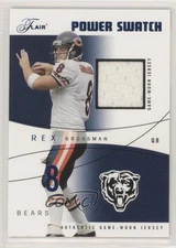 2004 Flair Power Swatch Blue 182/200 Rex Grossman #PS-RG 0jd0