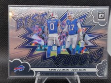 2025 Panini Donruss Optic - Best Tuddys Josh Allen, Keon Coleman #13