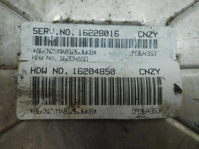 16228016 ECM ECU Engine Control Module 1998 CHEVROLET CAVALIER uHO99 - Image 3 of 3