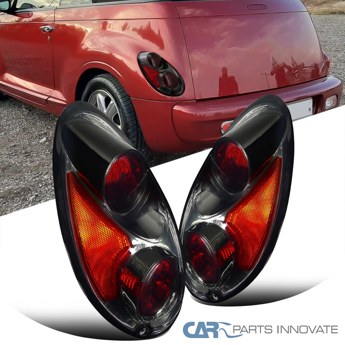 Fits 2001-2005 Chrysler PT Cruiser Tail Lights Rear Parking Brake