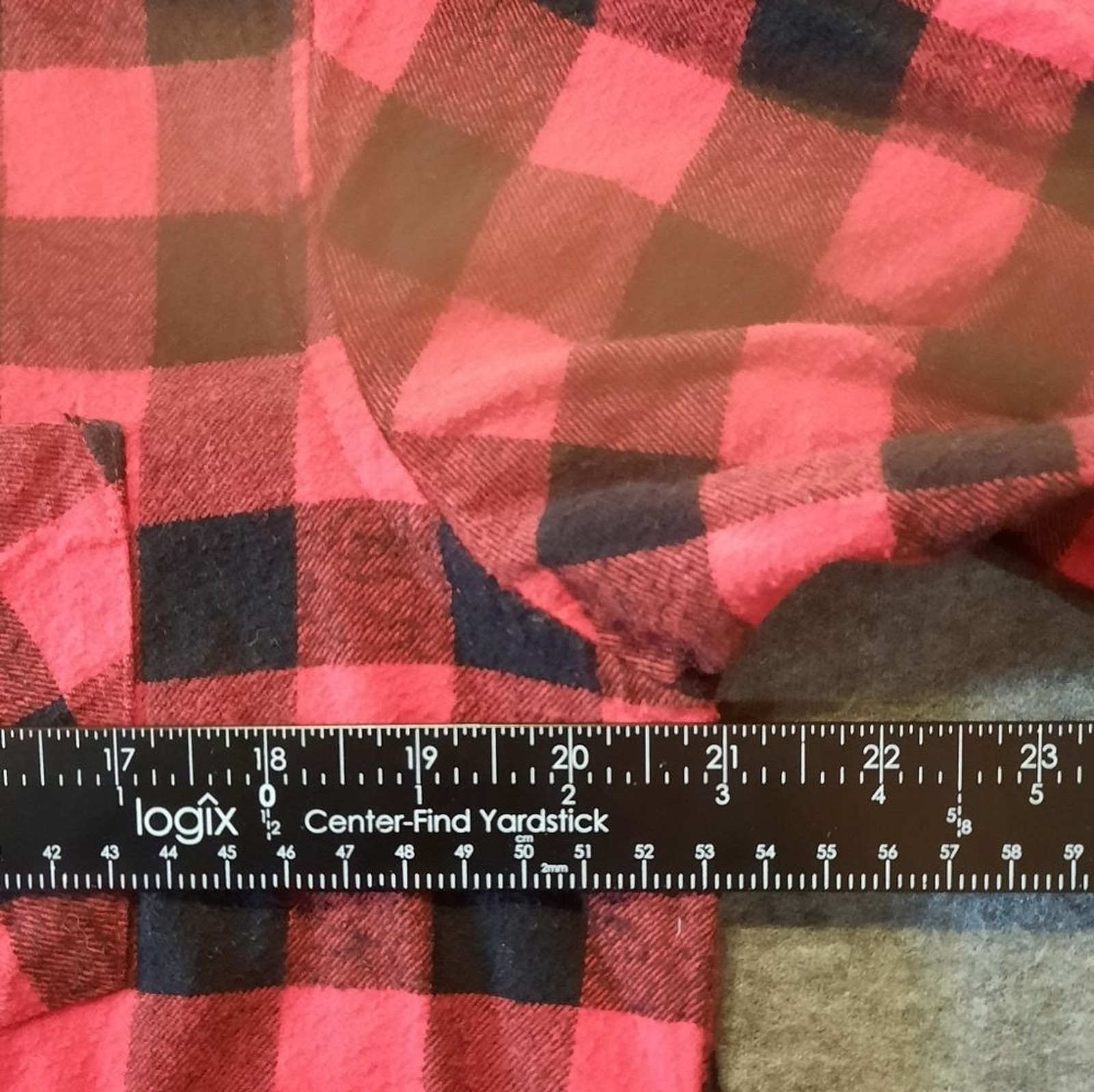 Lazy One Nightshirt Womans S/M Red Plaid Flannel Button Down Comfy Loumgewear