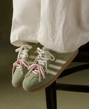 Size 7.5 Womens Molly-Mae x adidas Samba OG Matcha Strawberry Green KH8706