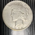 1922 Peace Dollar $1 Silver Coin Circulated Uncertified 0.9 Fineness US