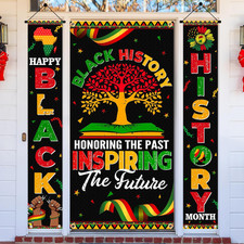 Black History Month Decorations, Black History Month Door Decorations Includes B