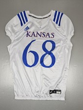 Adidas Kansas KU Jayhawks Practice  Jersey #68 Mens XL. Player Issued 2021