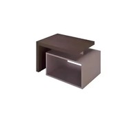 Brauner Couchtisch Mit AblagefläChen ArbeitszimmermöBel Beistelltische