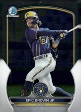 2023 Bowman #BCP-41 Eric Brown Jr. Chrome Prospects