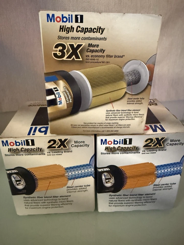 Lot Of 3 New Mobil 1 M1-102 Extended Performance Oil Filters In Original Box - Image 2 of 4