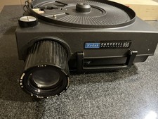 Kodak Carousel 850 Slide Projector remote Powers On Fan Works Untested Lamp