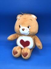 Care Bears Tenderheart Bear 8  Plush Orange Heart 2002 Vintage