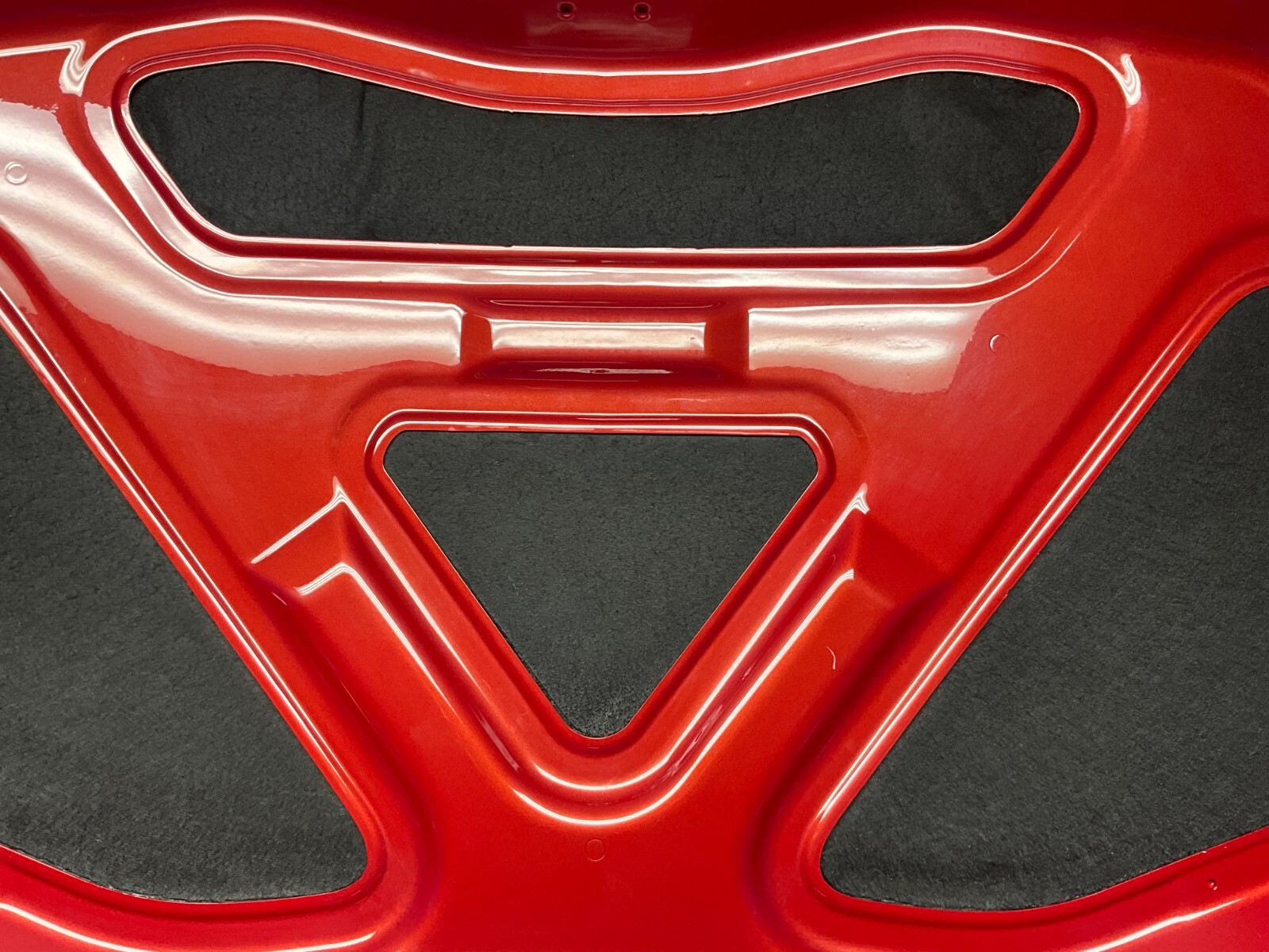 2003 - 2010 BENTLEY CONTINENTAL GT GTC FRONT HOOD BONNET COVER PANEL RED OEM