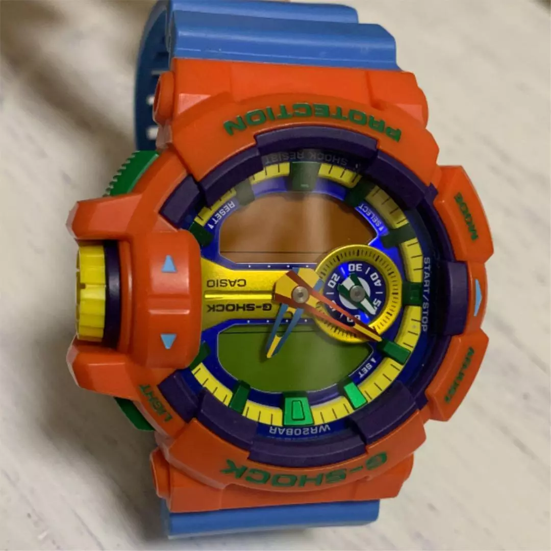 G shock hotsell multi color watches
