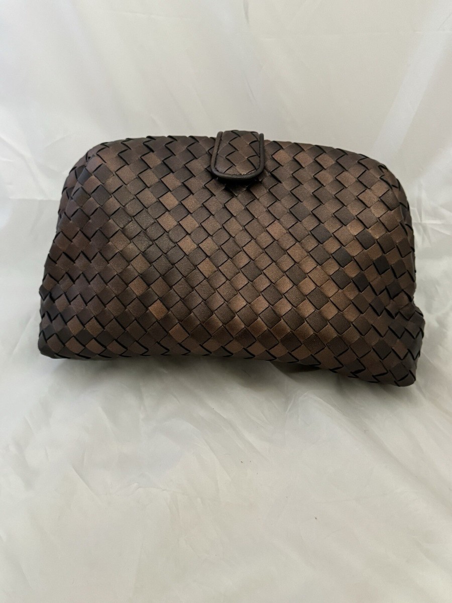 Bottega Veneta The Lauren 1980 Dark Copper Nappa Intrecciato