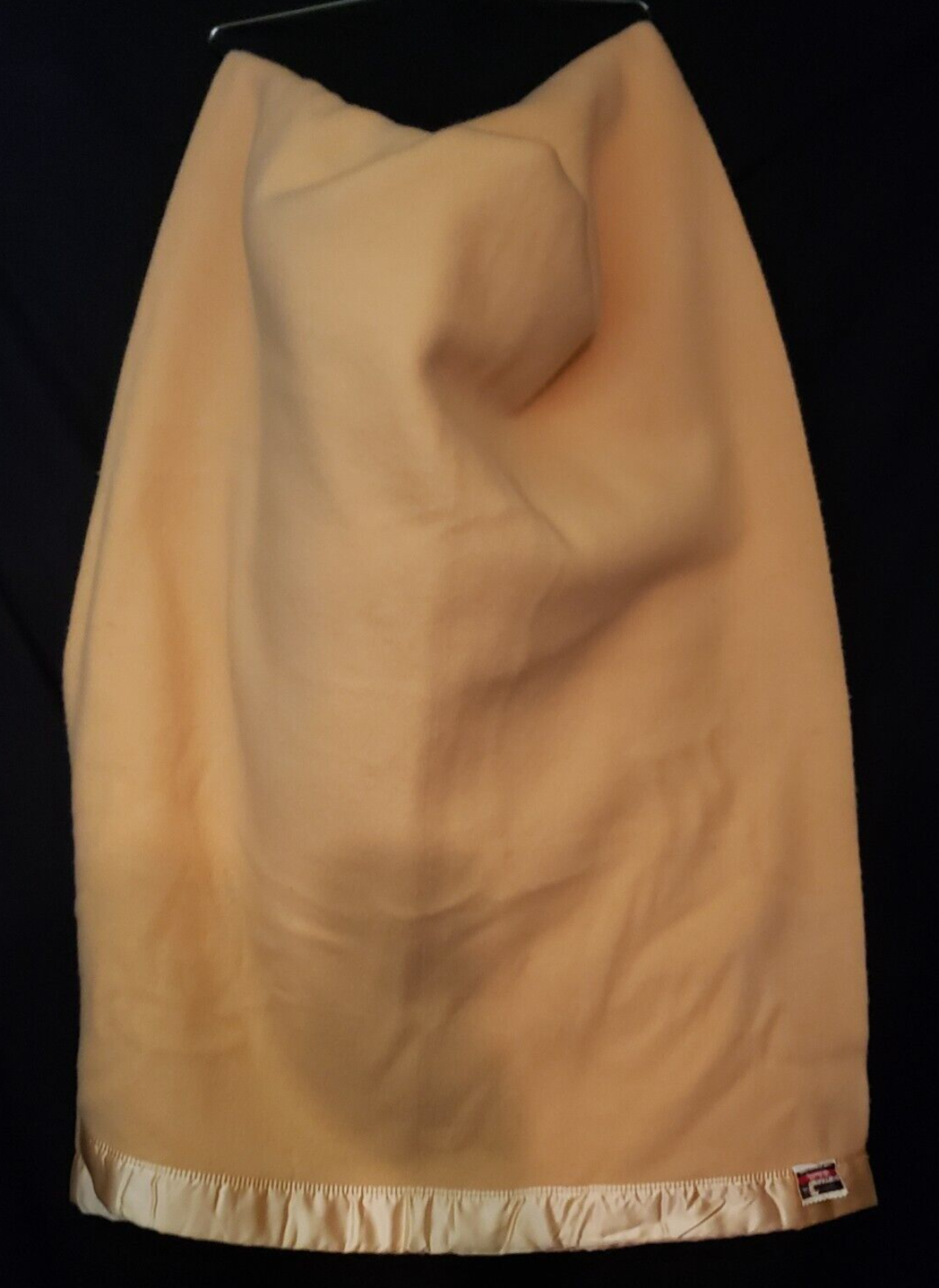 Vintage Chatham Blankets 100 Virgin Wool Blanket Satin Edge 2 Ends