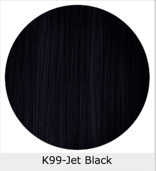 KISS EXPRESS SEMI PERMANENT HAIR COLOR K99 JET BLACK 3.5 FL. OZ. NEW