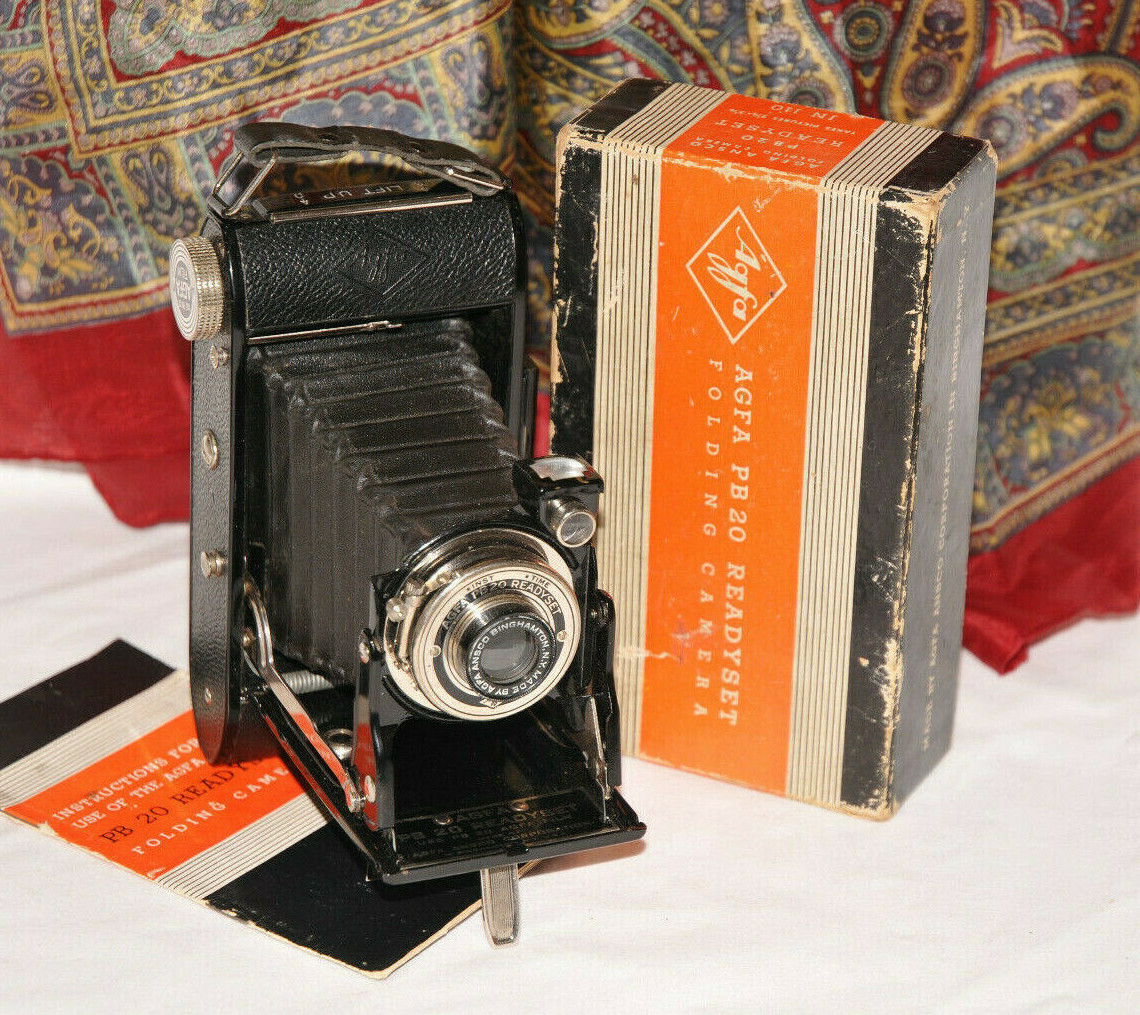 Agfa Anscoのフォールディングカメラ、Readyset Special Agfa Ansco Readyset Special Folding Camera – Memory Hole Vintage
