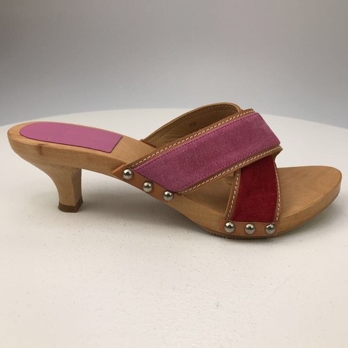Coach Womens Sharon Wooden Slide 