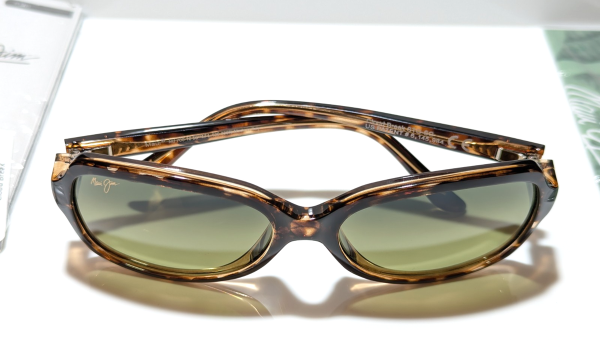NEW Maui Jim Cloud Break Tortoise Polarized Maui HT Lens  display picture 3