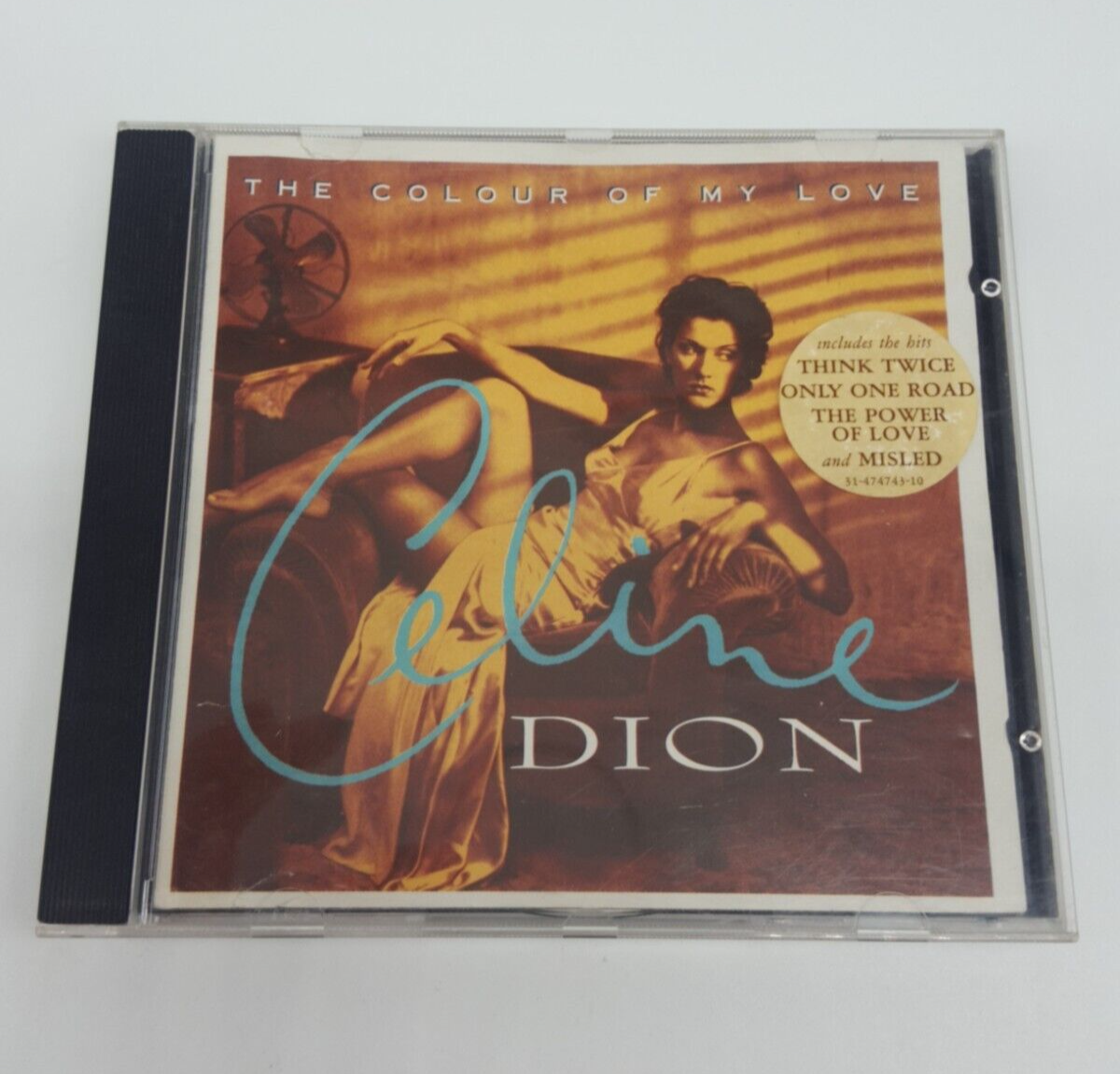 MUSIC CD ALBUM The Colour of My Love by Celine Dion 1993