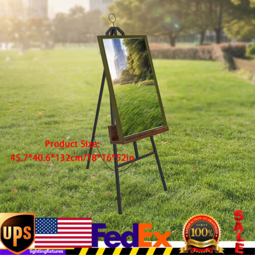 Display Easel Stand for Wedding Picture Instant Tripod Portable Floor Easel 52"