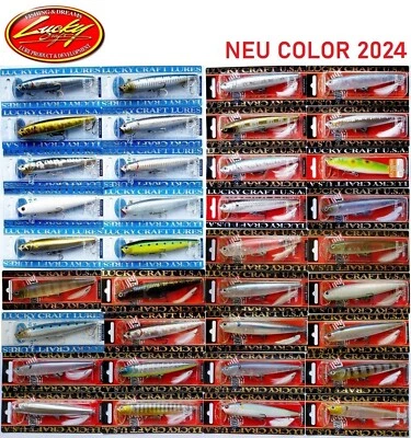 Lucky Craft Gunfish 115F, 115SW, Pêche, Japon Wobbler, Appât , Hecht, Prédateurs