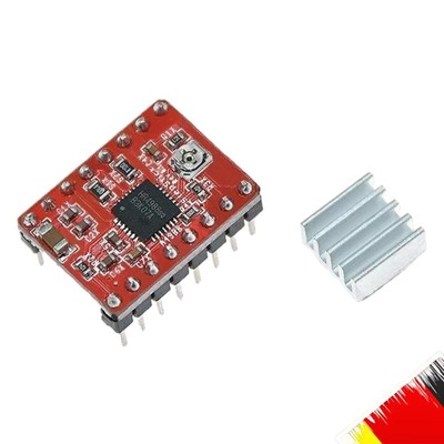 A4988 DRV8825 Stepper Motor Extension Module with Heat Sink for 3D Printer