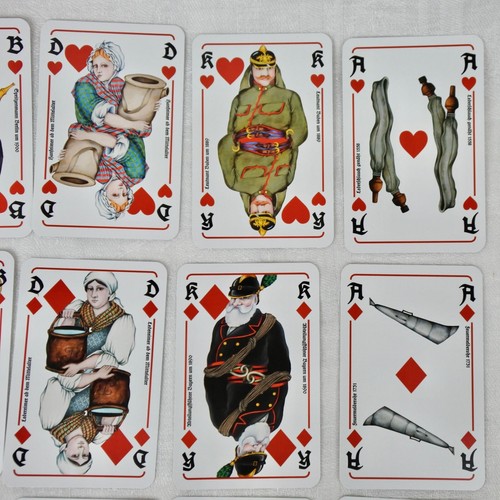 Vintage Mercedes Benz German Skat Playing Cards Card Game Complete - Picture 3 of 15