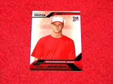 BRADLEY BOXBERGER REDS 2009 TRISTAR PROSPECTS PLUS #34 GREEN 22/25 (B1)