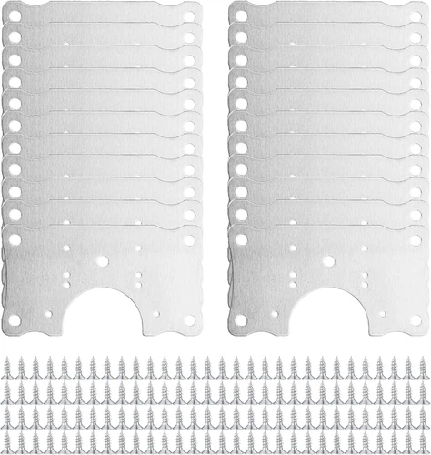 Hinge Mounting Plate Fix, Cabinet Hinge Repair Plate Door Hinge Repair Kit